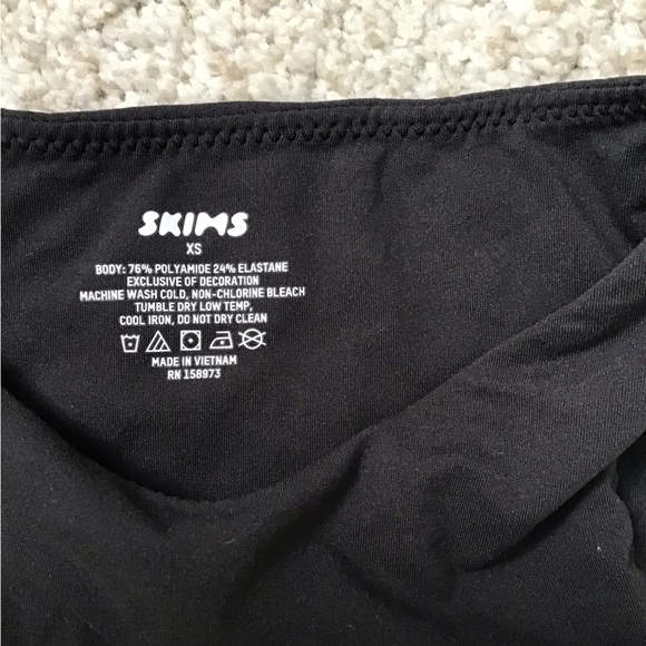 SOLD OUT SKIMS High Neck Bodysuit, Onyx - Picture 6 of 8